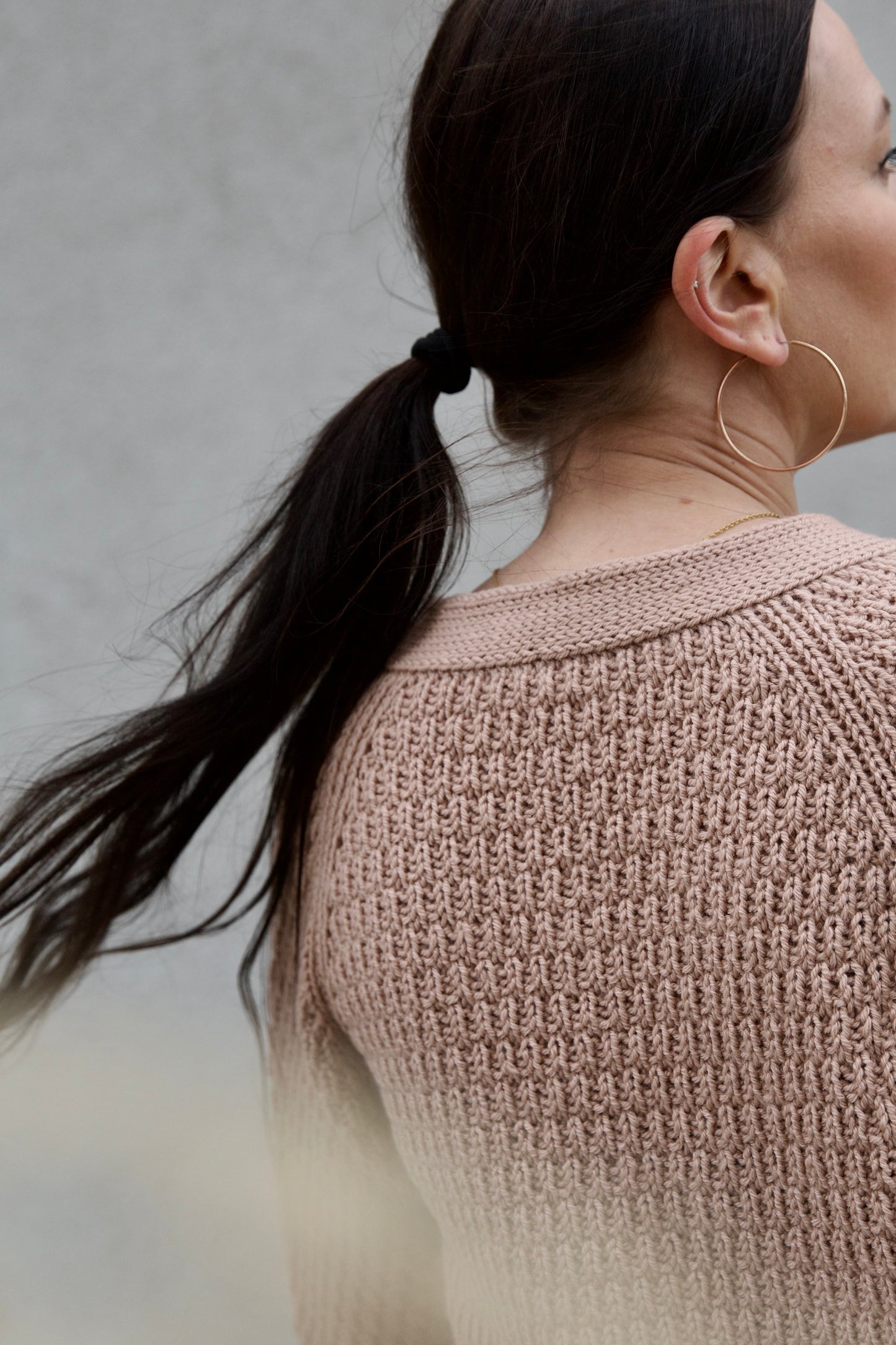 Rosé Cardigan