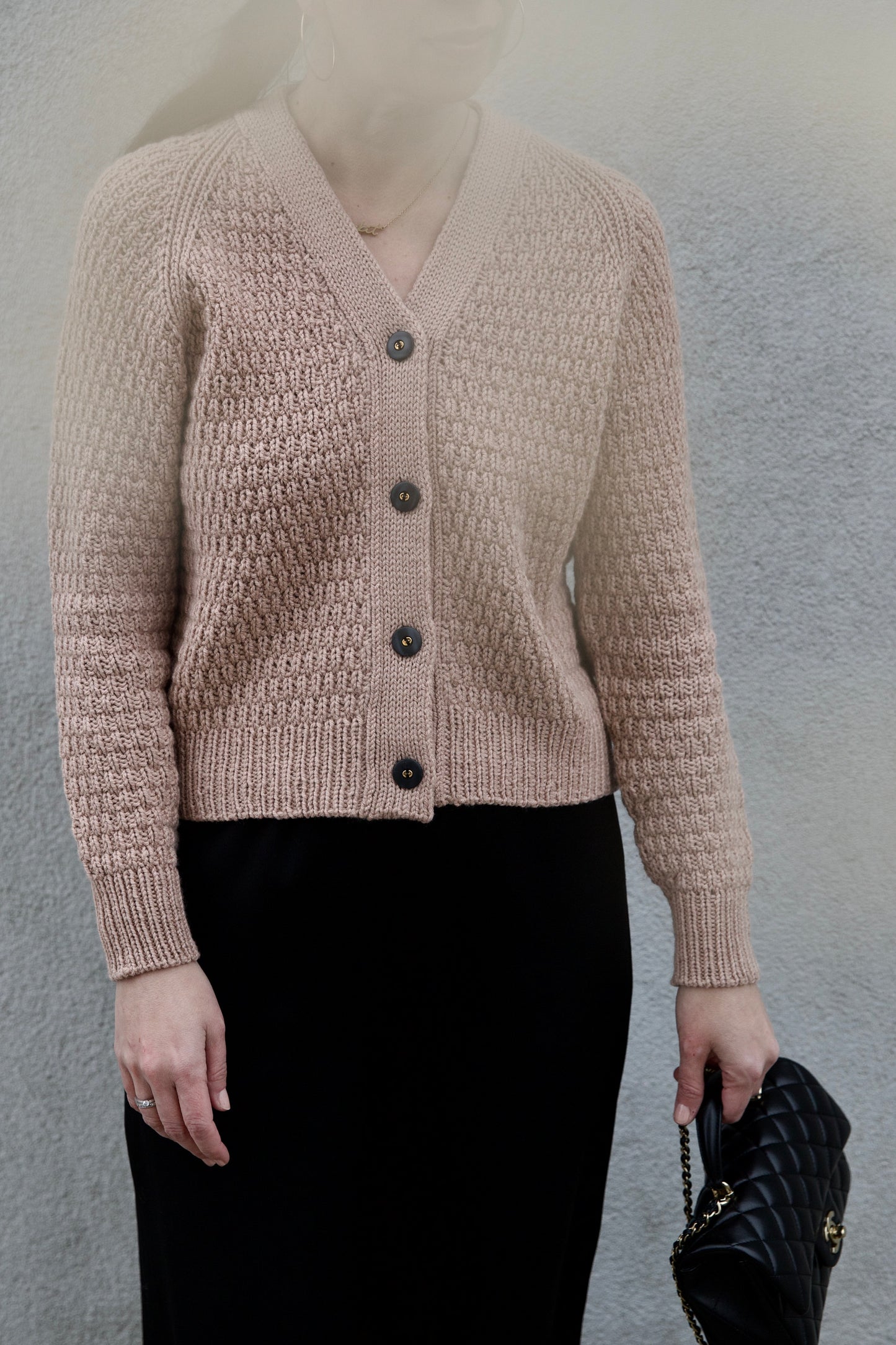 Rosé Cardigan